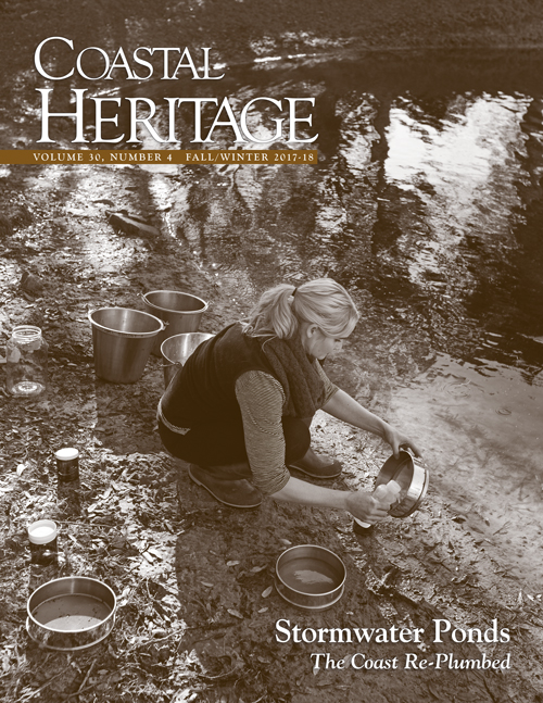 A cover of Coastal Heritage magazine.